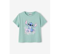 T-shirt manches courtes Lilo & Stitch vert d'eau 8A