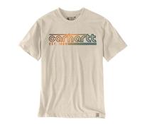 T-shirt Manches Courtes Logo Graphic Blanc A16 - CARHARTT - 106538 XXXL