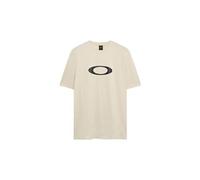T shirt manches courtes oakley bark beige homme