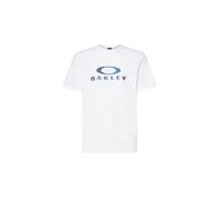 T shirt manches courtes oakley camo ellipse blanc homme