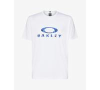 T-shirt manches courtes Oakley Logo Sun blanc bleu - XXL