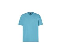 T shirt manches courtes oakley relax v neck bleu homme