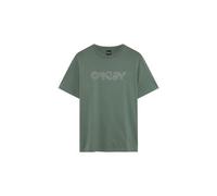 T shirt manches courtes oakley wire b1b vert homme