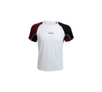T shirt manches courtes oxsitis x train blanc bordeaux homme