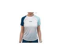 T shirt manches courtes oxsitis x train bleu blanc femme
