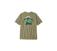 T shirt manches courtes patagonia great waves responsibili tee vert homme