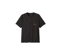 T shirt manches courtes patagonia midweight 95 oval logo pocket noir homme