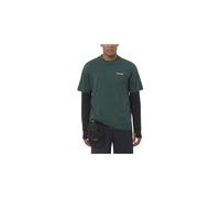 T shirt manches courtes salomon freestyle vert unisexe