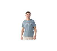 T shirt manches courtes smartwool gone camping graphic short sleeve sl bleu