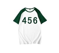 Chaks - T-SHIRT MANCHES COURTES THE GAME N°456 HOMME - Se Déguiser, Cosplay pour Carnaval/Halloween - Thème(s) : Célébrité - Taille XL