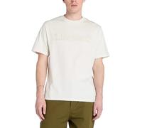 T-Shirt Manches Courtes TIMBERLAND Hampthon Tshirt Manche Courte Vintage Blanc