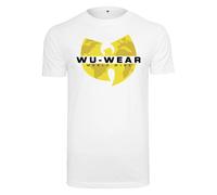 Urban Classics Wu Wear Logo Short Sleeve T-shirt Blanc XS Homme