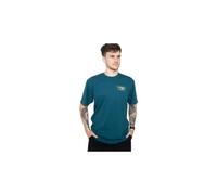T shirt manches courtes vans full patch back bleu