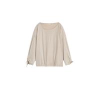 T-shirt manches longue structurÃ© rayÃ© femme Tom Tailor Denim Marron XL