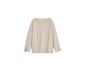 T-shirt manches longue structurÃ© rayÃ© femme Tom Tailor Denim Marron XL