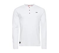 Superdry Vle Mid Weight Henley Long Sleeve T-shirt Blanc XL Homme