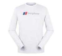 Berghaus Big Logo Long Sleeve T-shirt Blanc XL Homme