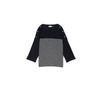 T-shirt manches longues à rayures femme Tom Tailor Bleu XL