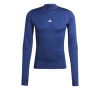adidas Homme Techfit Cold.Rdy Longsleeve Men Shirt, Team Navy Blue 2, XL