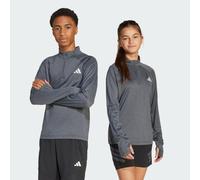 T-shirt manches longues All Sports Favorite 1/4-Zip Black / Grey Three / Reflective Silver 9-10A