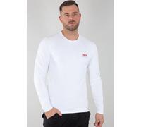 T-shirt manches longues Alpha Industries Back Print Heavy Blanc M