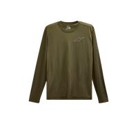 §T-Shirt Manches Longues Alpinestars Pursue Performance Vert Militaire§