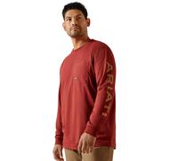 T-shirt manches longues Ariat Rebar Marron L