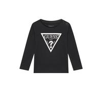 T-shirt manches longues bÃ©bÃ© fille Guess Core Noir 18 mois