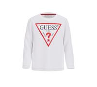 T-shirt manches longues bÃ©bÃ© garÃ§on Guess Core Blanc 24 mois