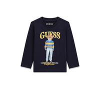 T-shirt manches longues bÃ©bÃ© garÃ§on Guess N6BI04-K5854 Bleu 2 ans
