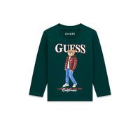 T-shirt manches longues bÃ©bÃ© garÃ§on Guess N6BI04-K5854 Vert 12 mois