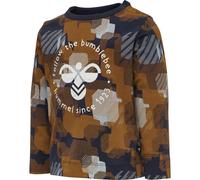 T-shirt manches longues bébé garçon Hummel Buddy Noir 2/4 mois