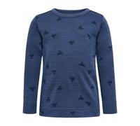 Hummel Mini Wool Long Sleeve T-shirt Bleu 86 cm Enfants