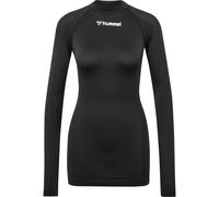 Hummel T-shirt à manches longues Comfort 2.0 col fumé Noir M