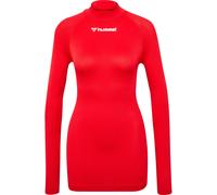 T-shirt manches longues col fumé Hummel Comfort 2.0 Rouge L