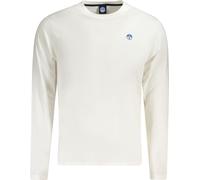 T-shirt manches longues col rond Application du logo North Sails Blanc : Taille - XL Taille : XL