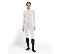 T-shirt manches longues col roulÃ© femme Falke Maximum Warm Blanc XL