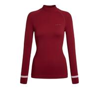 T-shirt manches longues col roulé femme Falke Warm Rouge S