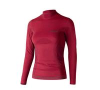 Lenz Merino 6.0 Turtle Neck Long Sleeve Base Layer Rouge S Femme
