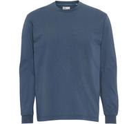 T-shirt manches longues Colorful Standard Organic oversized petrol blue Bleu S