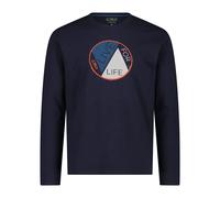 Cmp 32u1747 Long Sleeve T-shirt Bleu 2XL Homme
