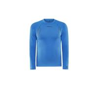 T-Shirt Manches Longues CRAFT Homme Active Extreme X CN LS - Bleu - Polyester - Coupe Ajustée M
