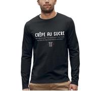 T-shirt manches longues Crêpe au sucre - Réplique Les bronzés font du ski - Homme XS