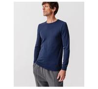 T-shirt manches longues - Damart - Tee-shirt col rond maille interlock Thermolactyl - Marine Foncé XL