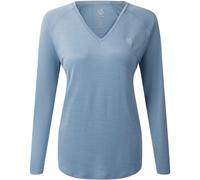 Maillot manches longues col V femme Dare 2B Discern Bleu 38