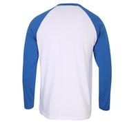 T-shirt manches longues de Gola - Long Sleeve Raglan with Front Screen Print - Blue - S à XXL - pour Homme - blanc/bleu XXL