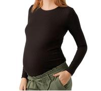 T-Shirt Manches Longues de Grossesse Noir Femme Mamalicious 20018687 L