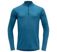 Devold Of Norway Breeze Merino 150 Half Zip Long Sleeve T-shirt Bleu XL Homme