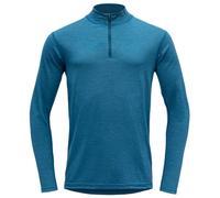 T-shirt manches longues Devold Breeze Half Zip Neck (Blue Melange) homme XXL