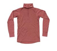 T-shirt manches longues DEVOLD DUO ACTIVE MERINO 205 Z.NECK WMN (MARSALA) Femme XS